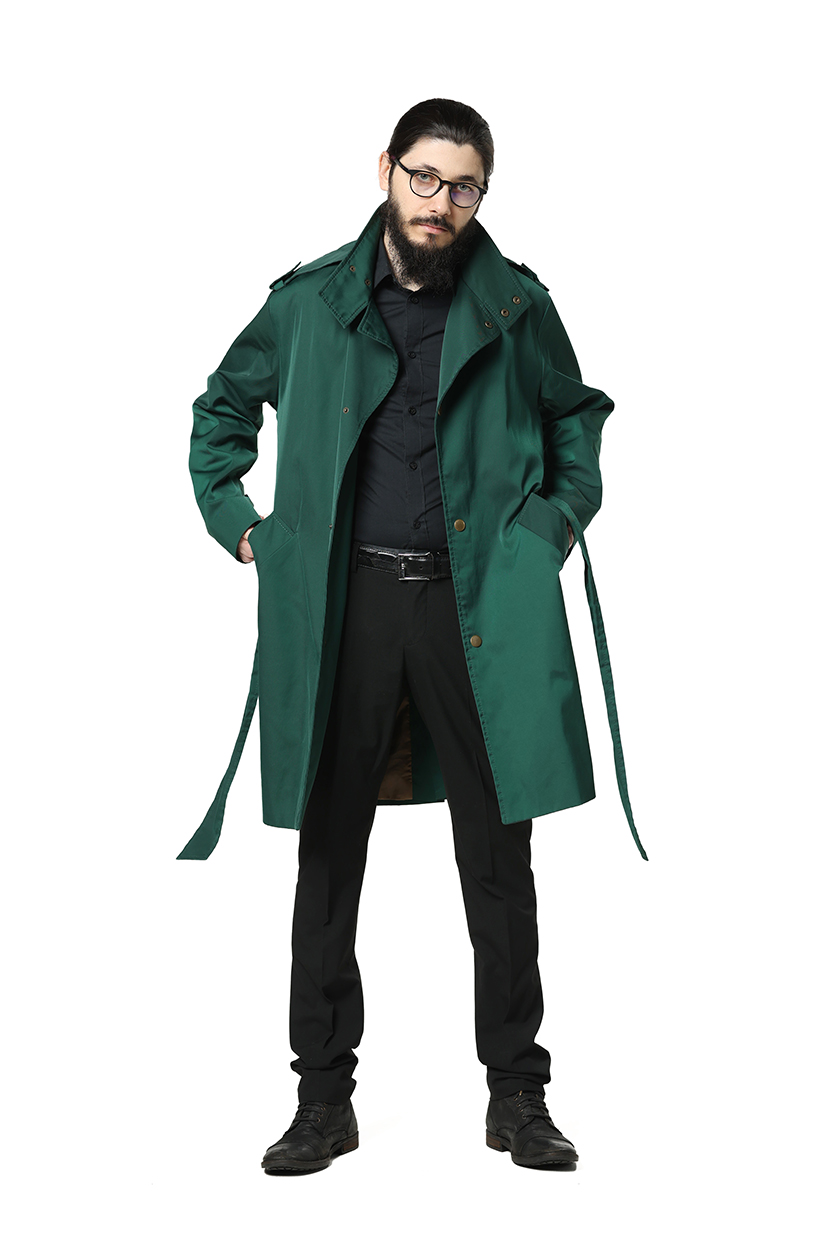 Lilia Ceaicovschi trench pentru bărbați Cristy