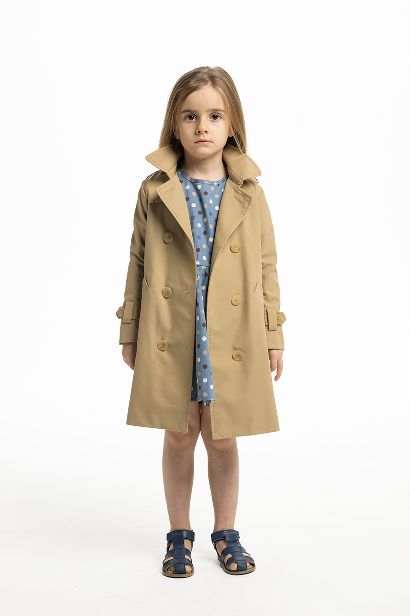Lilia Ceaicovschi kids trench coat Nasy