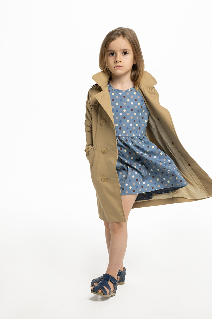 Lilia Ceaicovschi kids trench coat Nasy