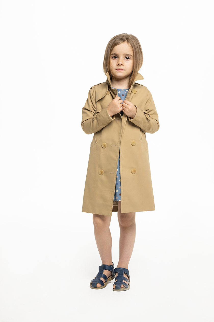 Lilia Ceaicovschi kids trench coat Nasy