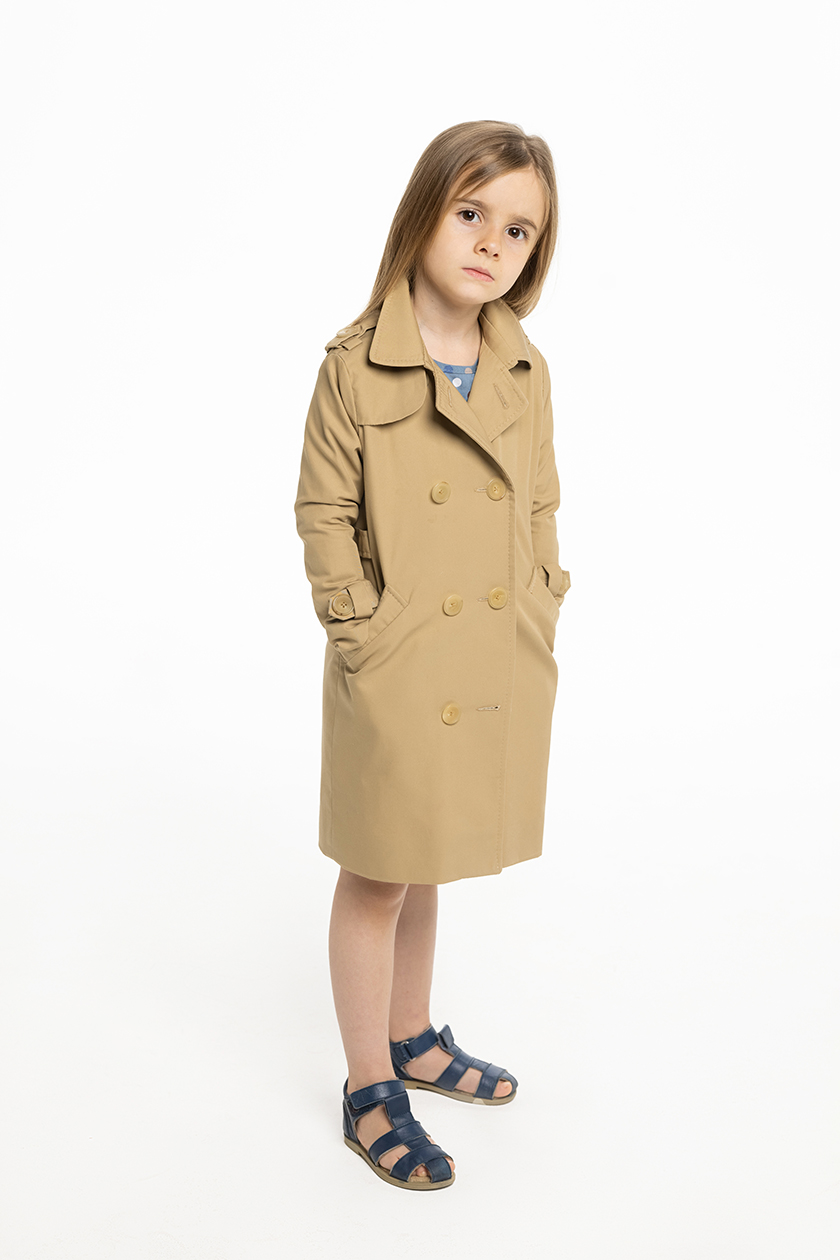 Lilia Ceaicovschi kids trench coat Nasy